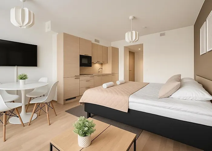 City Home Finland Arena Studio - Perfect Location In Downtown Of Tampere And Great Amenities